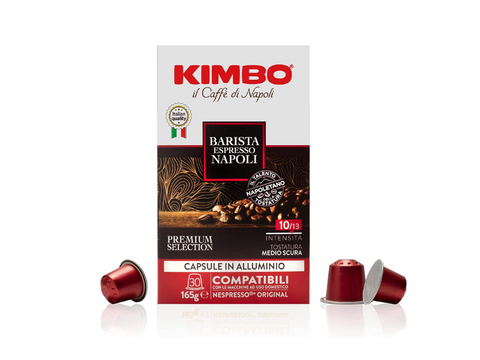 Kimbo Espresso Barista Espresso Napoli Coffee Capsules - 30 Capsules " ALUMINIUM CAPSULES"