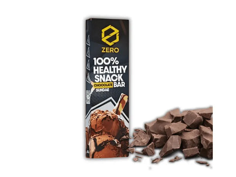 Zero Chocolate Sundae Protein Bar 24g Protien 70g - CAFELAX