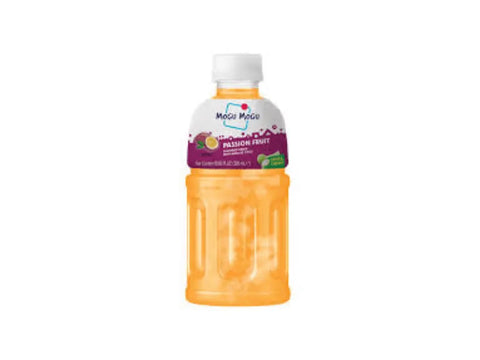 MOGU MOGU Passion Fruit Flavored Drink With NATA DE COCO 320ml - CAFELAX