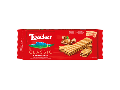 Loacker Classic Napolitaner Hazelnut Wafer 30g - CAFELAX