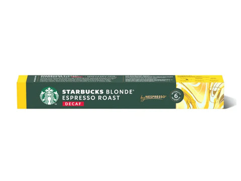 “BB:29-8-2025” Starbucks Blonde Decaf Coffee Capsules - 10 Capsules - CAFELAX