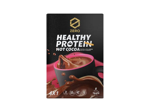 Zero Hot Cocoa Healthy Protein Coffee 12g Protein 8 Sachets
