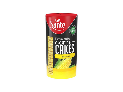 Sante Corn Cakes Natural Extra Thin 120g - CAFELAX