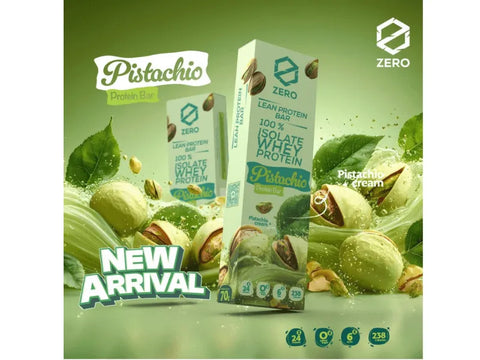 Zero Pistachio Cream Protein Bar 24g Protien 70g - CAFELAX
