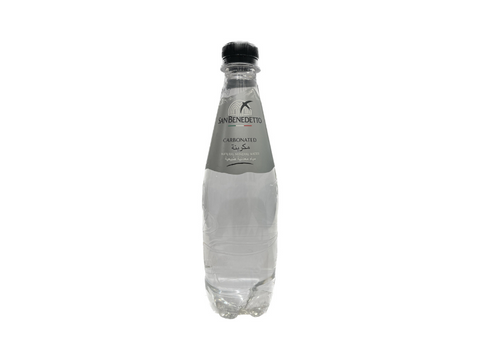 San Benedetto Carbonated Natural Mineral Water - 500 ml PET Bottle