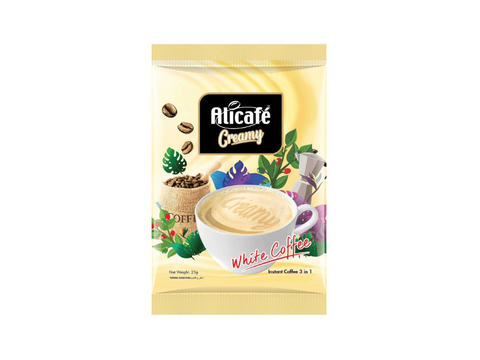 Alicafe Creamy White Coffee 3-in-1 Instant Coffee - 10 sachets - CAFELAX