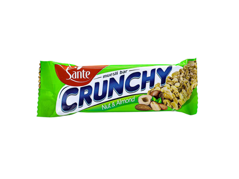 Sante Crunchy Muesli Bar Nut & Almond 35g - CAFELAX