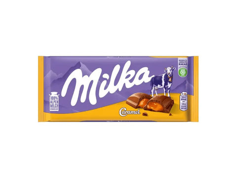 Milka Caramel Chocolate 100g - CAFELAX
