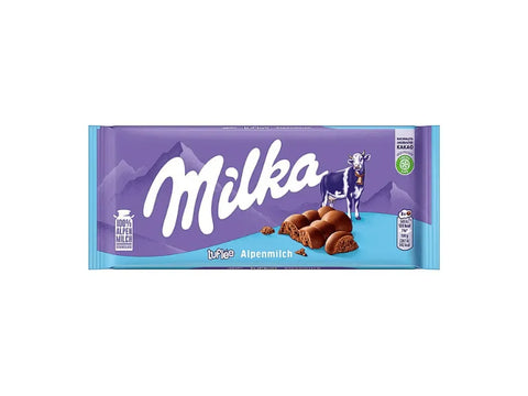 Milka Bubbly Alpine Milk Chocolate 90g - CAFELAX