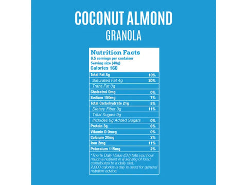 OWN Coconut Almonds Granola 350g - CAFELAX