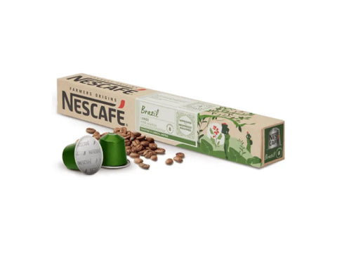Nescafe Brazil Coffee Capsules - 10 Capsules - CAFELAX