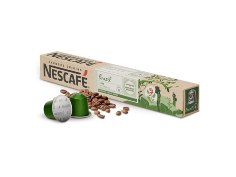 Nescafe Brazil Coffee Capsules - 10 Capsules
