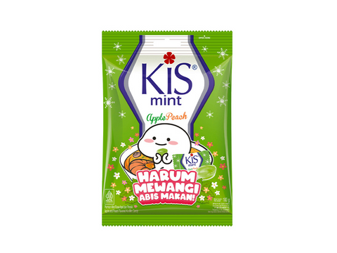 Kis Mint Apple Peach Candy 125g - CAFELAX