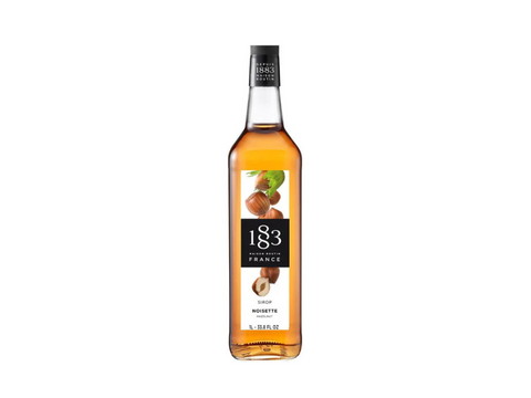1883 Hazelnut Syrup 1L - CAFELAX