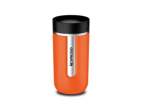 Nespresso LIMITED EDITION Nomad Travel Mug Medium 400 ml - Mandarin Orange - CAFELAX