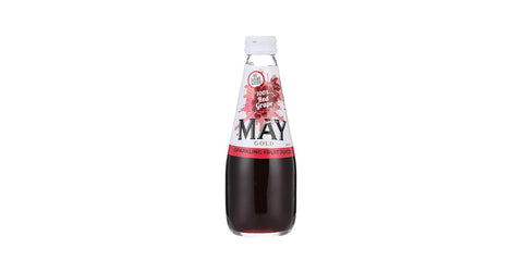 MAY GOLD Red Grape Sparkling Fruit Juice No Sugar 250ml - CAFELAX