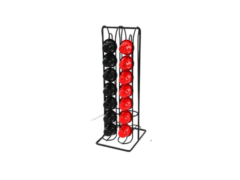 Nespresso Capsules Holder - 32 Capsules - Black - CAFELAX