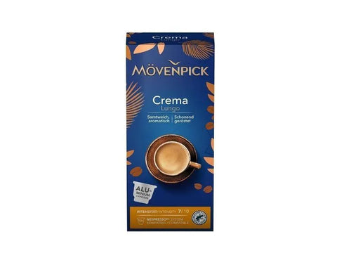 Movenpick Crema Lungo Coffee Capslules - 10 Capsules - CAFELAX