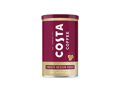 Costa Smooth Medium Roast Instant Coffee 100g