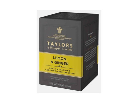 Taylors Lemon & Ginger Infusion Tea 20 Bags