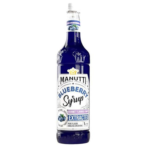 Manutti Blueberry Syrup 1L - CAFELAX