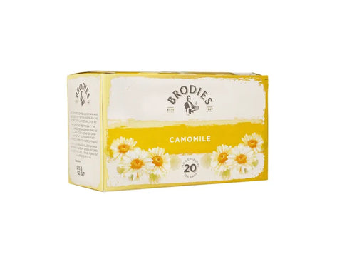 Brodies Camomile Tea - 20 Infusion Bags - CAFELAX