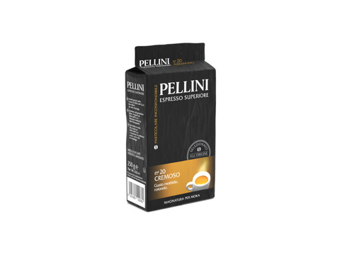 Pellini N°20 Cremoso Ground Coffee 250g