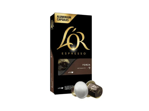 L'or Forza Coffee Capsules - 10 Capsules - CAFELAX