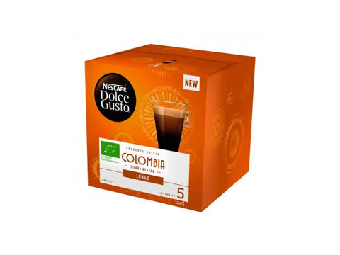 Nescafe Colombia Dolce Gusto Coffee Capsules - 12 Capsules - CAFELAX