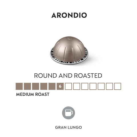 Nespresso Arondio Vertuo Capsules - 10 Capsules - CAFELAX