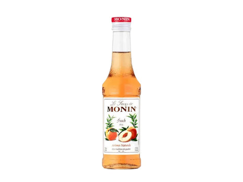 Monin Peach Syrup 250ml - CAFELAX