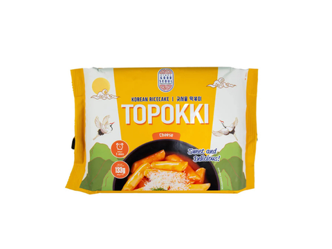 Toppoki Korean Ricecake Cheese 133g - CAFELAX