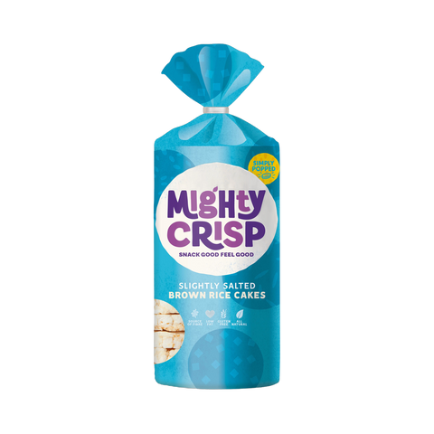Mighty Crisp Salted Brown Rice Cakes 106g - CAFELAX
