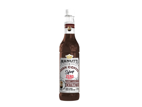 Manutti Irish Coffee Zero Sugar Syrup 350 ml - CAFELAX