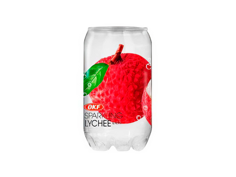 OKF Sparkling Lychee Drink 350ml - CAFELAX