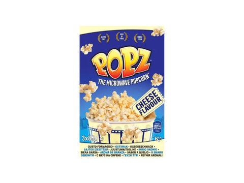 popz Cheese microwave popcorn 3x85g - CAFELAX