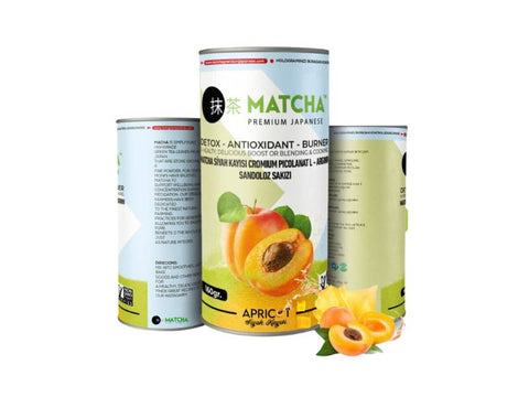 Matcha Apricot Latte Detox Antioxidant Burner 20 Sachets