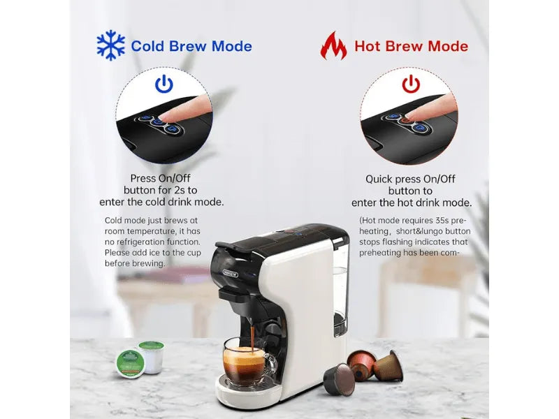 HiBREW 4In1 MultiFunction Espresso Machine H1A CAFELAX