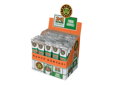 Kahve Dunyasi Instant Coffee 2*1 With Hazelnut Flavored - 1 Sachet - CAFELAX