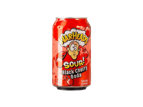 Warheads Sour Black Cherry Soda 355 ml - CAFELAX