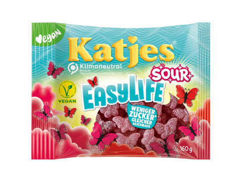 Katjes Eazy Life Sour Candy 160g - CAFELAX