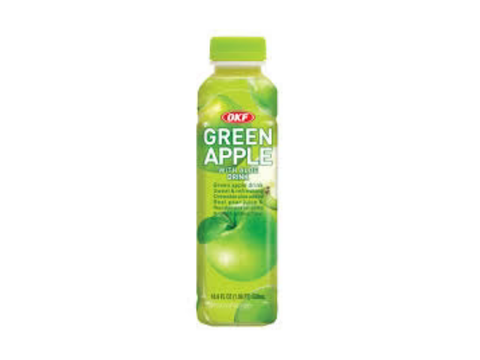 OKF Green Apple With Aloe 500ml - CAFELAX