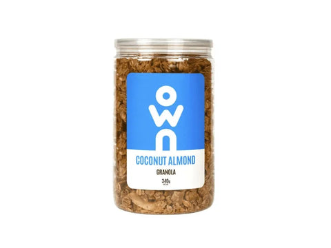 OWN Coconut Almonds Granola 350g - CAFELAX