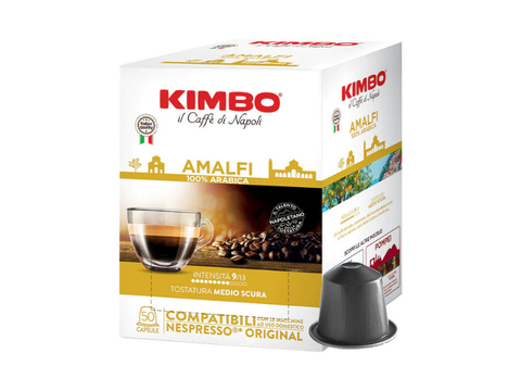 Kimbo Amalfi Coffee Capsules - 50 Capsules - CAFELAX