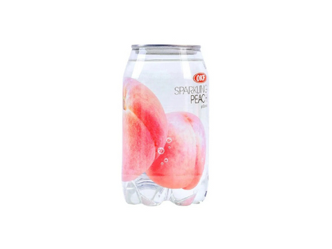 OKF Sparkling Peach Drink 350ml - CAFELAX