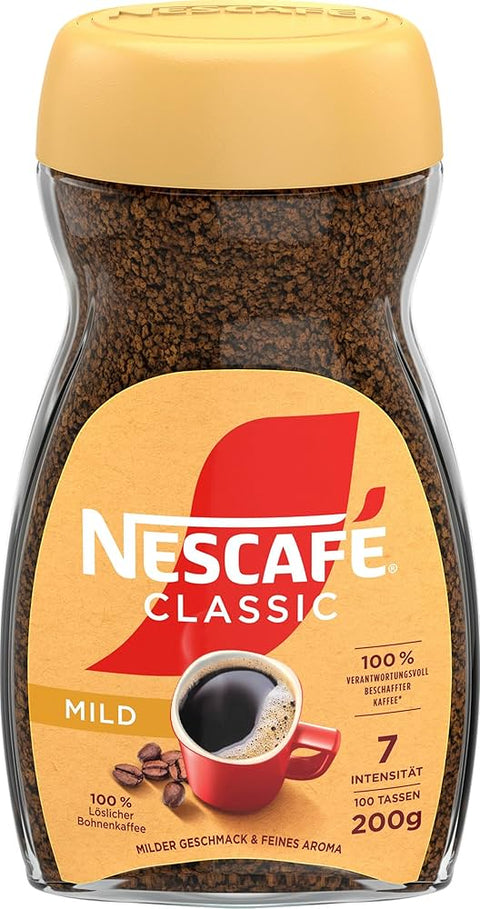 Nescafe Classic Mild Instant Coffee 200g - Imported