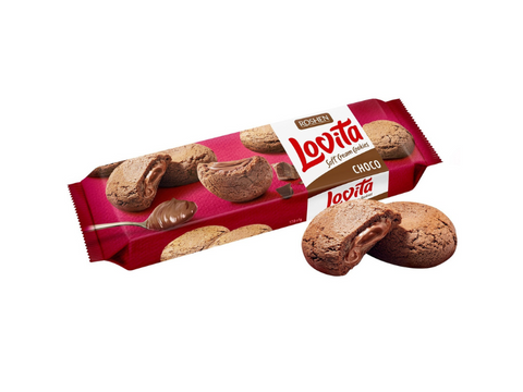 Roshen Lovita Soft Cocoa Cream Cookies 127g