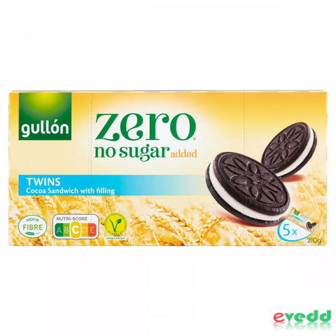 Gullón Zero Twins Coca Sandwich With Filling 210g