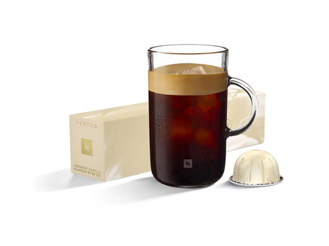 Nespresso Coconut Vanilla Flavour Over Ice Vertuo Capsules - 10 Capsules - CAFELAX