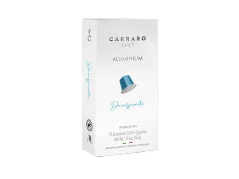 Carraro Decaffeinato Coffee Capsules - 10 Capsules - CAFELAX